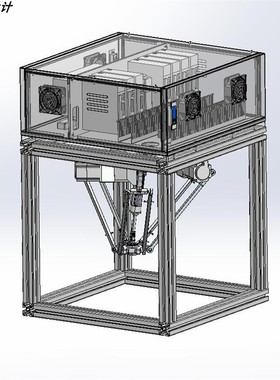 小型蜘蛛手模型资料 全套 X2604 工程图 程序 机械设计素材 SW模