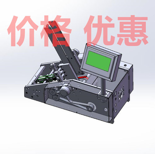 高速发卡机分页机设备案例4套合集A8623D图纸机械设计素材SW