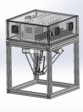 小型蜘蛛手模型资料 全套 X2604 工程图 程序 机械设计素材 SW模