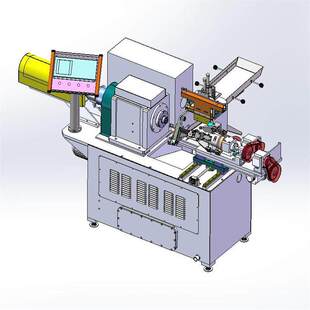 铜管自动旋压机设备 原文件 X2655  3D图纸 机械设计素材 SW模型