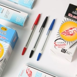 Плавная классическая шариковая ручка для офиса, 50 шт, оптовые продажи