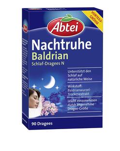德國Abtei天然纈草片睡眠更香更容易入睡90粒膠囊
