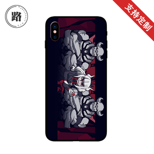 地狱把妹王Helltaker周边玻璃手机壳来图定制iphone华为任意型号