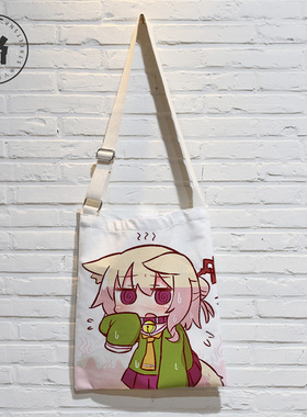 ケモミミちゃんkemomimi酱兽耳酱斜跨包来图定制帆布袋子手办礼物