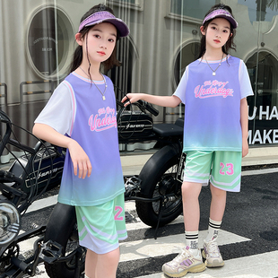 儿童篮球服套装男童定制小学生短袖运动比赛球服女孩印字队服球衣