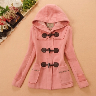 特价 2023新款韩版淑女学生秋冬装毛呢大衣外套保暖高档呢子外套