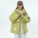79009-特P258男士白鸭绒连帽羽绒服男冬季加厚情侣羽绒外套冬装，男装羽绒服，电商D310B