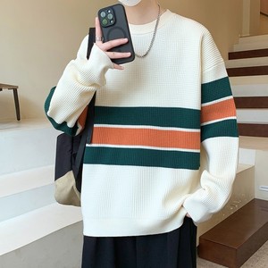 84542-P50秋冬休闲圆领毛衣男针织打底衫