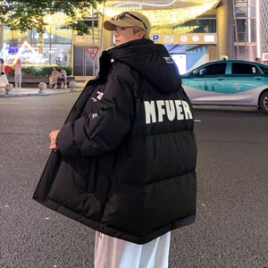 79002-P235羽绒服男士2024冬季新款短款连帽时尚休闲百搭保暖外套图片