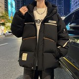 79009-特P258男生羽绒服男外套连帽风宽松潮流冬季加厚防风保暖，男装羽绒服，电商D310B