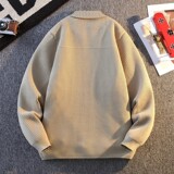 84819-P70男士针织开衫毛衣春秋新款韩版休闲西装外套商务简约，男装针织衫/毛衣，电商D310B