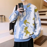 蓝白色