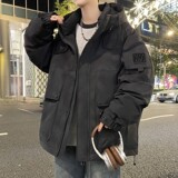 79010-特P268脏脏90白鸭绒羽绒服男士冬季装工装连帽羽绒外套，男装羽绒服，电商D310B