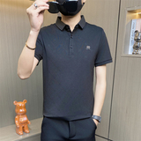 PL054-P45控68短袖polo衫男士夏季翻领t恤商务休闲潮流半袖体恤衫，男装Polo衫，电商D310B