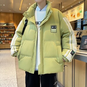 79008-特P248立领羽绒服男短款冬季潮牌痞帅青少年学生加厚外套图片