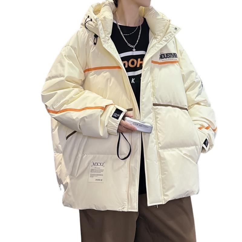 79009-特P258男冬季潮牌宽松面包服外套冬天加厚保暖羽绒服,男装羽绒服,电商D310B