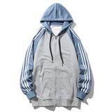光板二开GSY9913-特P55连帽卫衣男春秋季潮牌宽松开衫拉链外套，男装卫衣，电商D310B