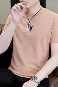 83306-P30夏季圆领短袖T恤男休闲百搭图片