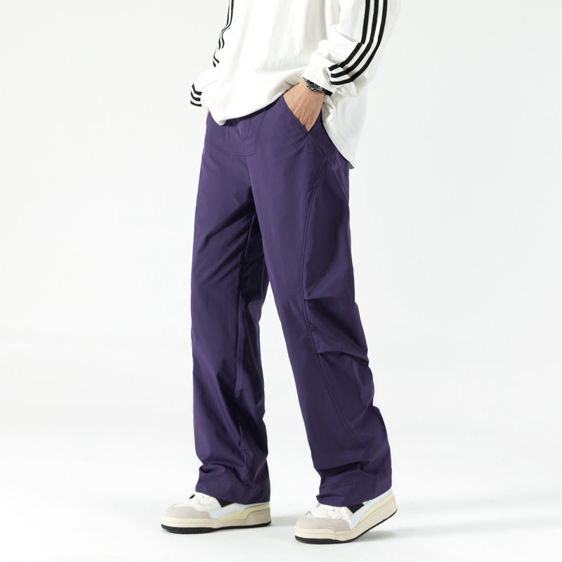 K028-P50机能冲锋裤男款弯刀裤春秋装户外登山防风男裤休闲裤子,男装休闲裤,电商D310B