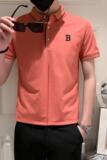 3032-P45精神小伙短袖潮男痞帅打底夏季半截袖青少年衫男翻领，男装Polo衫，电商D310（原电商305）