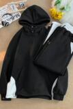 二开TZ9865-特P98休闲运动套装男卫衣春秋外套情侣运动服，男装卫衣，电商D310B