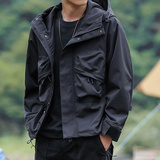 JK582-特P75机能风情侣户外冲锋衣女工装外套男士登山服夹克，男装夹克，电商D310B