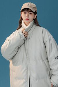 9291-P118pu皮衣棉服男潮街外套黑色韩版休闲宽松港风棉衣图片