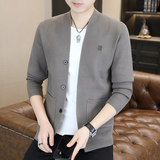 84825-P60秋季开衫毛衣男长袖针织衫外套，男装针织衫/毛衣，电商D310B