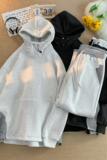 二开TZ9865-特P98休闲运动服套装男士潮宽松连帽卫衣卫裤男，男装卫衣，电商D310B