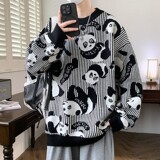 84548-P55秋冬休闲圆领毛衣男针织打底衫，男装针织衫/毛衣，电商D310B