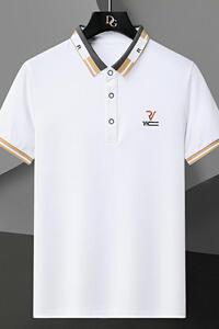 83011-P35年新款翻领T恤男休闲短袖男士青年韩版修身POLO衫图片