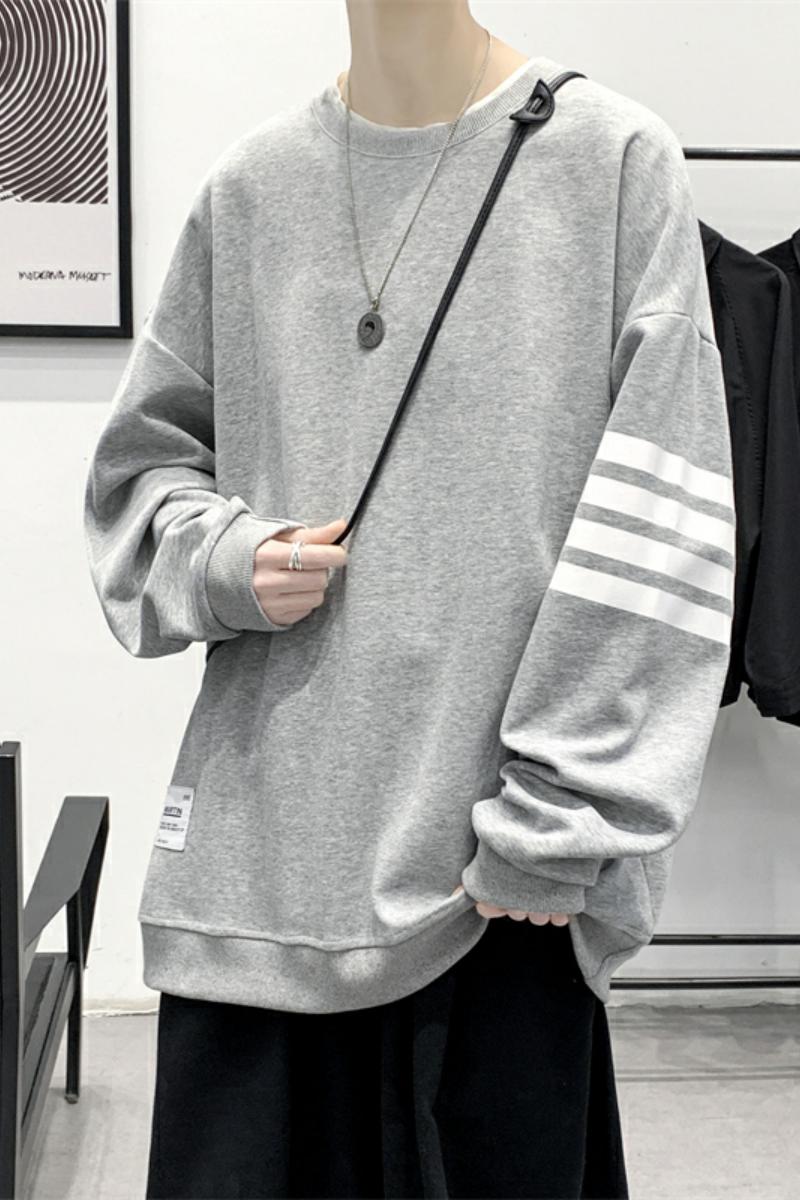 81514-P55潮男卫衣ins春秋无帽上衣潮流宽松百搭潮牌外套韩版春季,男装卫衣,电商D310（原电商305）