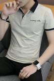 8712-P30衫男士短袖t恤夏季薄款翻领半袖商务休闲潮牌衣，男装Polo衫，电商D310B