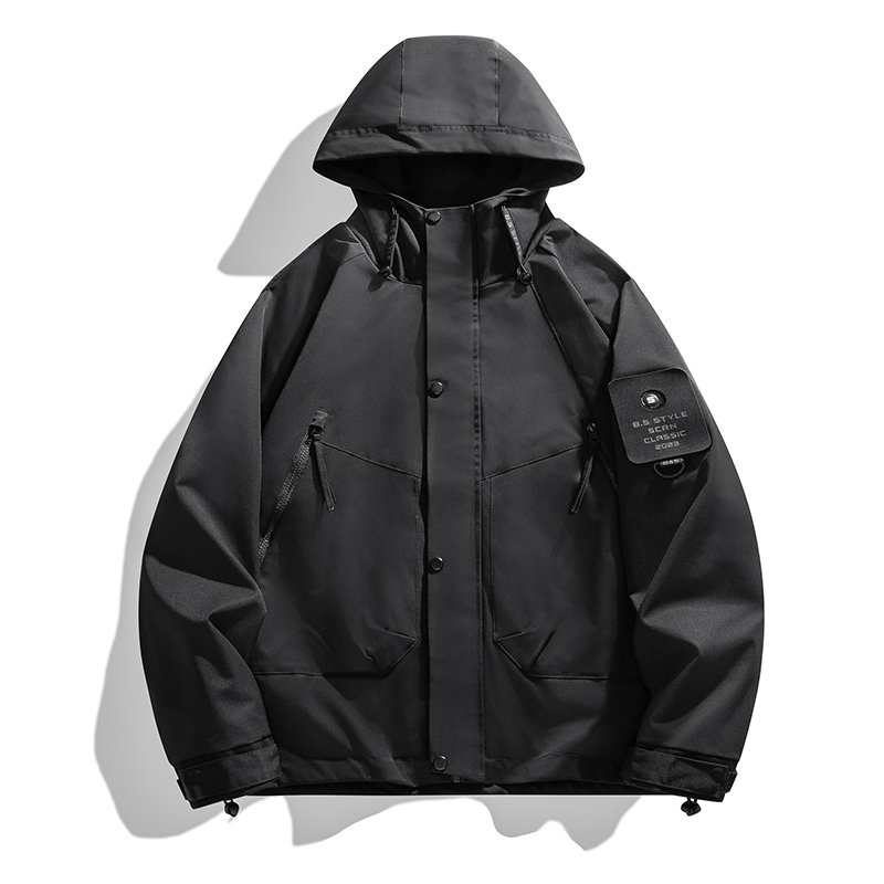 JK581-特P80外套男猎装夹克春秋款工装风潮牌多口袋机车服,男装夹克,电商D310B