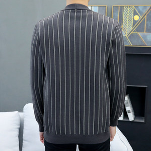 现货79938-P65毛衣男韩版修身外套休闲针织打底衫男士开衫春秋装图片