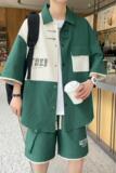 84315-特P55新中式风套装得物新款来袭潮套装可二开，男装休闲套装，电商D310B