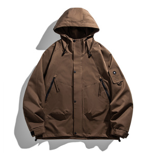 JK581-特P80外套男猎装夹克春秋款工装风潮牌多口袋机车服图片