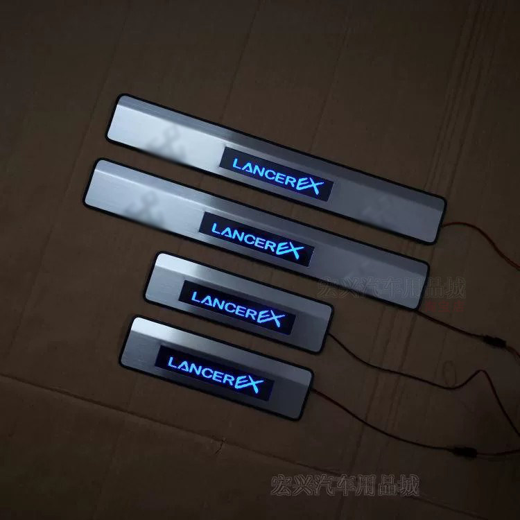 适用于10 11 12 13 14 15 16款翼神迎宾踏板 带灯 LED亮灯 门槛条