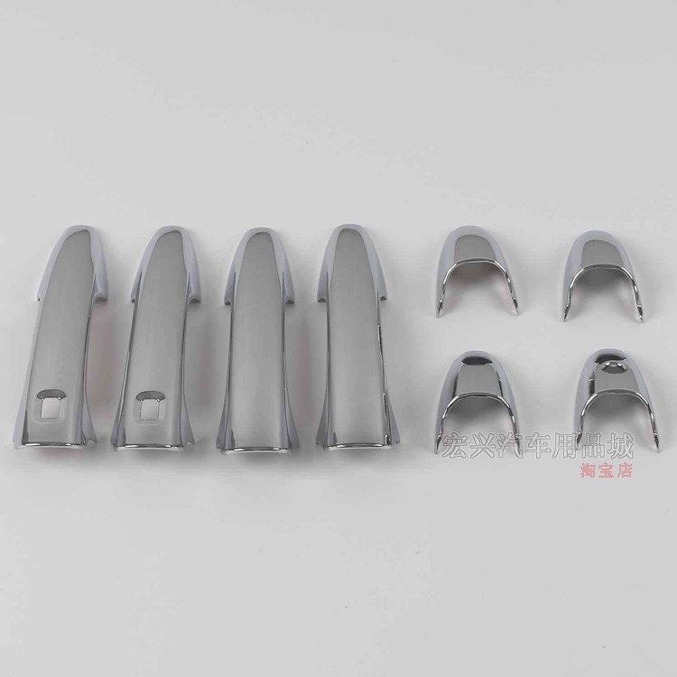 适用于长城22 23 24 25款金刚炮外拉手盖门碗亮片 车门把手保护贴