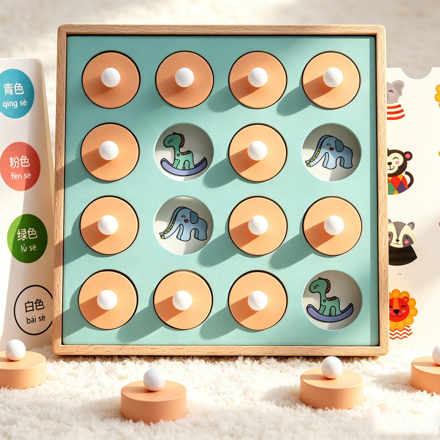 幼儿园记忆棋专注力训练早教