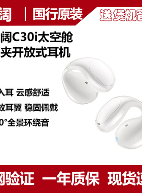 Soundcore/声阔 C30i 太空舱耳夹式蓝牙耳机不入耳无线夹耳式耳机