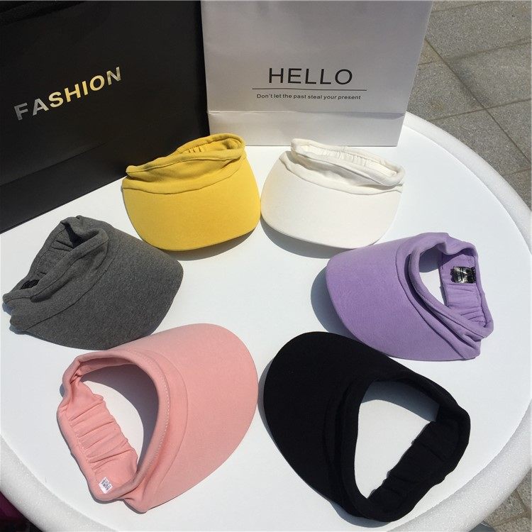 ins网红同款女弹力光板太阳帽