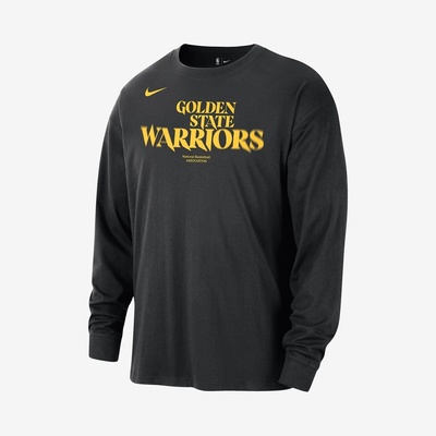 Nike goldenstate warriors耐克金州勇士队男篮球长袖HJ2745-010