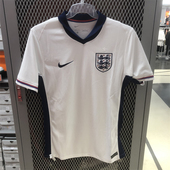 球衣正FJ4285 Nike耐克2024欧洲杯英格兰队主场球迷版 足球短袖 100