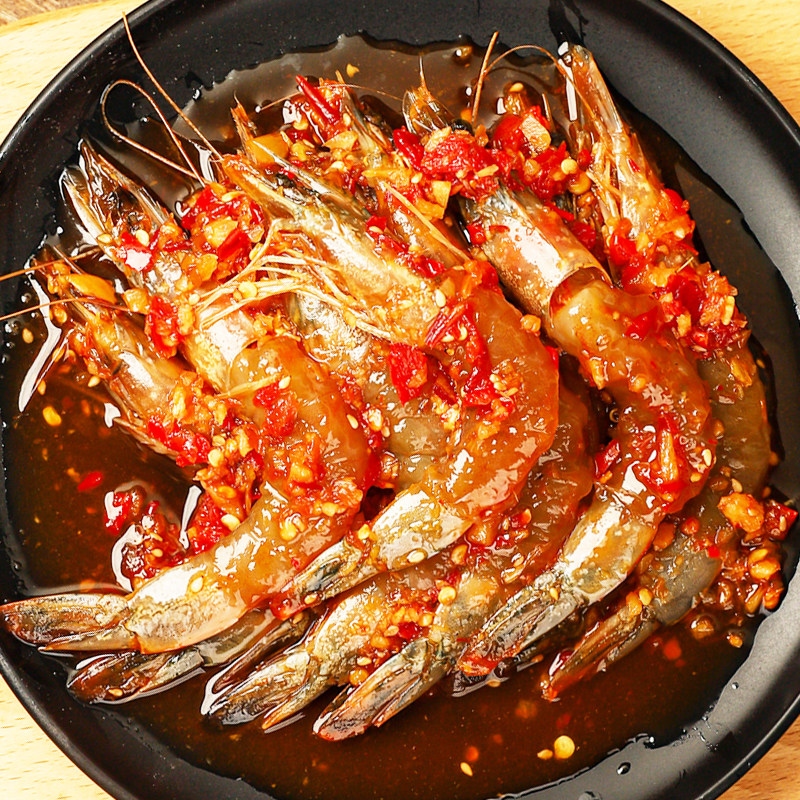泰式甜辣虾东港生腌新鲜海鲜
