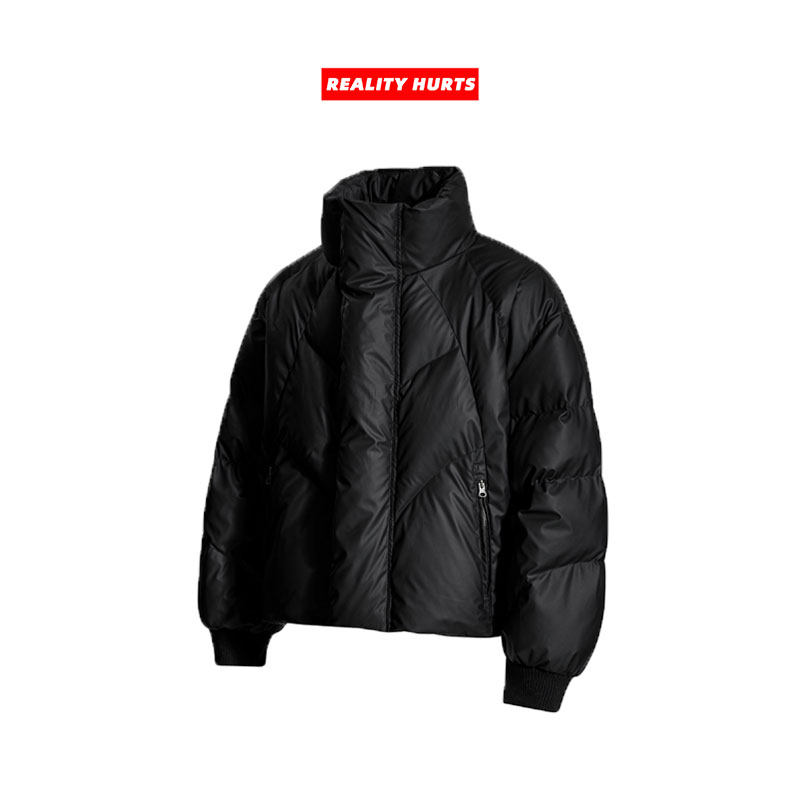 美式vintage立领面包服高街男女