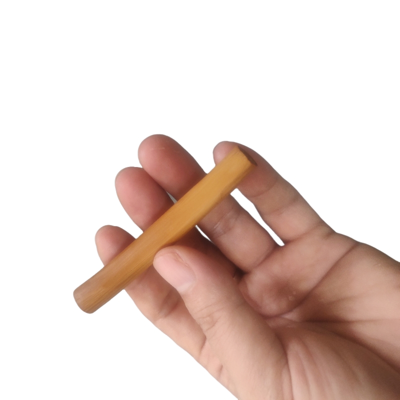 实心竹枝纯手工制作竹烟嘴把玩烟嘴粗中细烟款