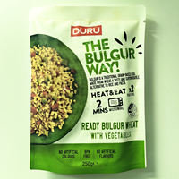 Duru Turkish imported multi-flavor wheat heated ready-to-eat coarse rice 250g convenient and fast meal replacement thumbnail 2