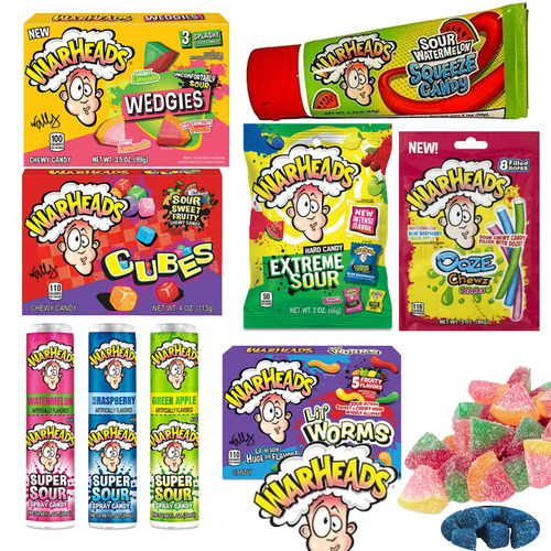 Warheads弹头牌美国特酸味硬糖