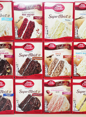 美国贝蒂妙厨多种口味蛋糕预伴粉Betty Crocker Vanilla Cake Mix